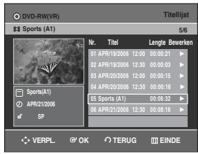 SAMSUNG DVD-R129 - Met de MENU toets - 5