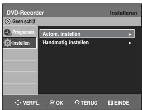 SAMSUNG DVD-R129 - Zenders handmatig instellen - 3