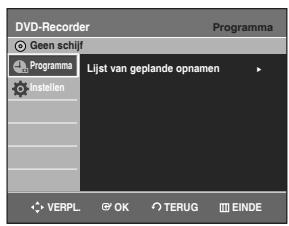 SAMSUNG DVD-R129 - Menunavigatie op het TV-schem - 1