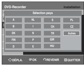 SAMSUNG DVD-R129 - Pré-réglage des canaux avec la fonction de réglage automatique - 4