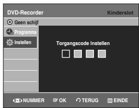 SAMSUNG DVD-R129 - Kinderslot instellen - 4