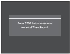 SAMSUNG DVD-R129 - To stop recording - 1