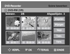 SAMSUNG DVD-R129 - Ga met de ▲▼ toetsen maar Verw. en druk verzolgens op de OK toets. - 1