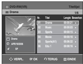 SAMSUNG DVD-R129 - Met de MENU toets - 1