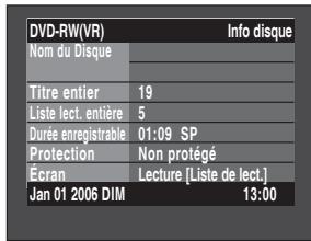 SAMSUNG DVD-R129 - Appuyez sur les touches ▲▼ pour sélectionner lecture, puis appuyez sur la touche OK. - 2