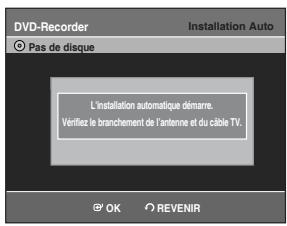 SAMSUNG DVD-R129 - Raccordez l'enregistreur DVD au secteur. - 3