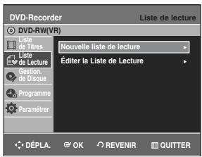 SAMSUNG DVD-R129 - Créer une liste de lecture - 2