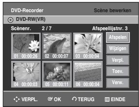 SAMSUNG DVD-R129 - Geselecteerde scene afspelen - 1