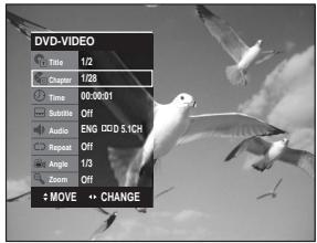 SAMSUNG DVD-R129 - Using the ANYKEY button - 1