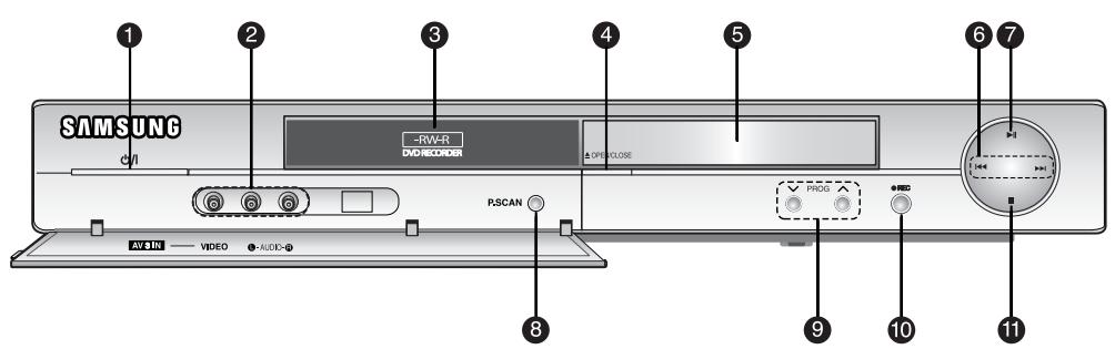 SAMSUNG DVD-R129 - Front Panel (DVD-R128) - 1