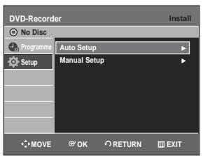 SAMSUNG DVD-R129 - Presetting Channels with the Auto Setup function - 3