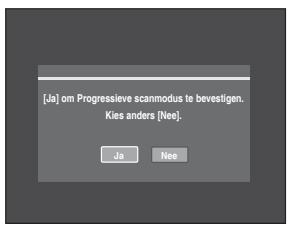 SAMSUNG DVD-R129 - Progressief scannen instellen - 1