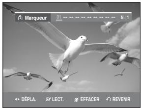 SAMSUNG DVD-R129 - Utilisation des marqueurs - 3