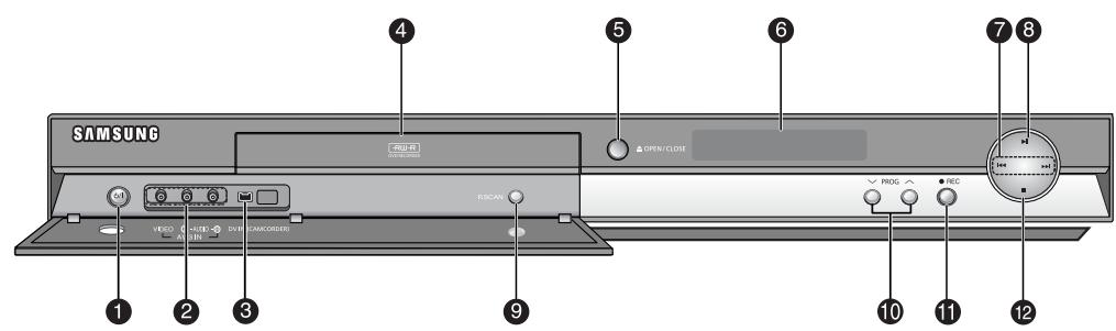 SAMSUNG DVD-R129 - Voorpaneel (DVD-R131) - 1