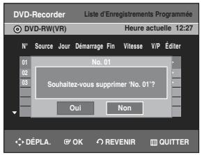SAMSUNG DVD-R129 - Utilisation du bouton MENU. - 2