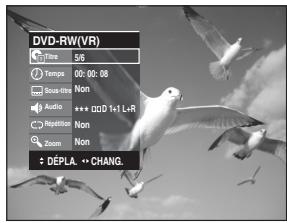 SAMSUNG DVD-R129 - Pour arrêter la lecture du titre, appuyez sur la touche STOP. - 1