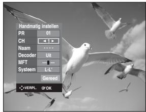 SAMSUNG DVD-R129 - Zenders handmatig instellen - 6