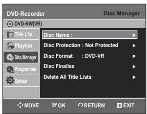 SAMSUNG DVD-R129 - Formatting a Disc - 3
