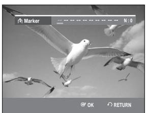 SAMSUNG DVD-R129 - Press the CANCEL button to delete the selected bookmark. - 3