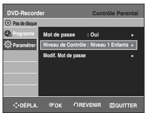 SAMSUNG DVD-R129 - Si vous avez oublié votre code secret - 1