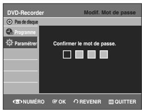 SAMSUNG DVD-R129 - Si vous avez oublié votre code secret - 5