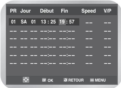 SAMSUNG DVD-V6500 - Appuyez sur la touche ▶ pour sélectionner Fin. - 1