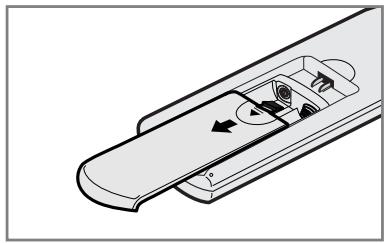 SAMSUNG DVD-V6500 - Insérez les piles dans la télécommande - 1