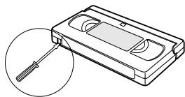 SAMSUNG DVD-V6500 - Protégez une cassette Enregistrée - 1