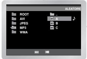 ALEATOIRE ROOT AVI JPEG MP3 WMA
