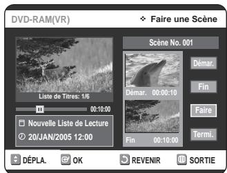 SAMSUNG DVD-VR320P - Création d'une Liste de Lecture - 6