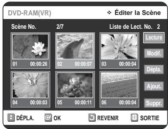 SAMSUNG DVD-VR320P - Lecture d'une scène selectionnée - 1