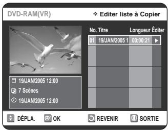 SAMSUNG DVD-VR320P - Copie du DVD au magnétoscope - 5