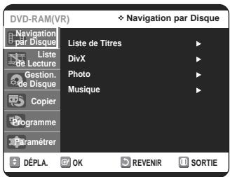 SAMSUNG DVD-VR320P - Modification du Nom du Disque - 4