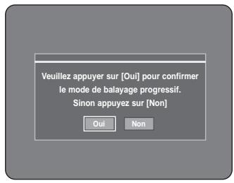 SAMSUNG DVD-VR320P - Réglage du balayage progressif - 1