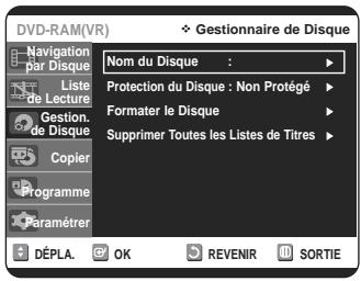 SAMSUNG DVD-VR320P - Protection du Disque - 5