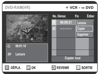 SAMSUNG DVD-VR320P - Copie du magnétoscope au DVD - 5