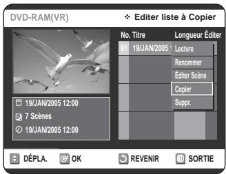SAMSUNG DVD-VR320P - Copie du DVD au magnétoscope - 7