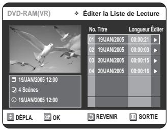 SAMSUNG DVD-VR320P - Avec la touche MENU. - 1