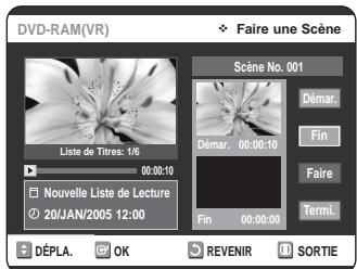 SAMSUNG DVD-VR320P - Création d'une Liste de Lecture - 5
