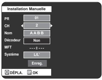 SAMSUNG DVD-VR320P - Appuyez sur les boutons ▲▼ pour sélectionnier Decodeur. - 1