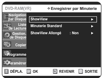 SAMSUNG DVD-VR320P - Enregistrer par Minuterie - 5