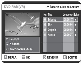 SAMSUNG DVD-VR320P - Avec la touche MENU. - 1