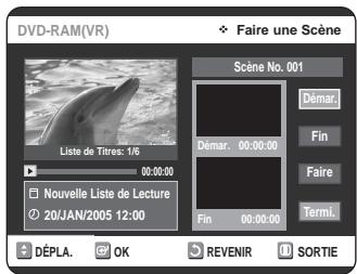 SAMSUNG DVD-VR320P - Création d'une Liste de Lecture - 4