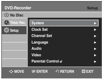SAMSUNG DVD-VR335 - Setting Up the Display(Video) Options - 1