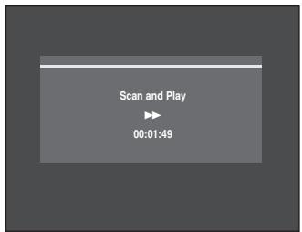 SAMSUNG DVD-VR335 - While a cassette is stopped, press the ANYKEY button. - 2