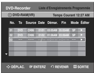 SAMSUNG DVD-VR335 - Appuyez sur MENU. - 2