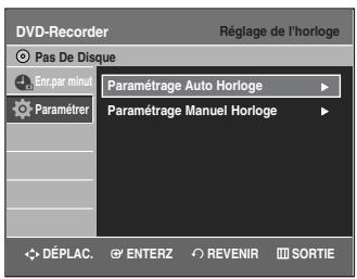 SAMSUNG DVD-VR335 - Paramétrage auto-horloge - 3