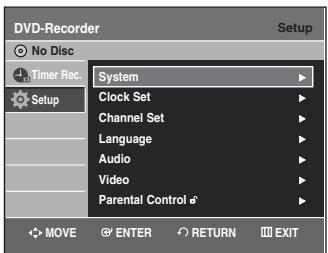 SAMSUNG DVD-VR335 - Manual Clock Set - 3