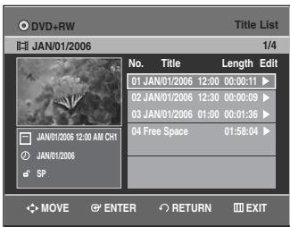 SAMSUNG DVD-VR335 - Free Space Function - 2