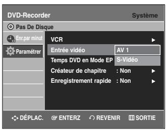 SAMSUNG DVD-VR335 - Entrée vidéo - 3